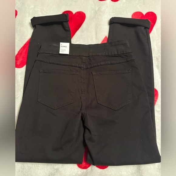 New Tribal Audrey Mid Rise  Pull on Straight Ankle jeans - Picture 10 of 12